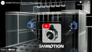 SANMOTION Servo System in Filling Machine