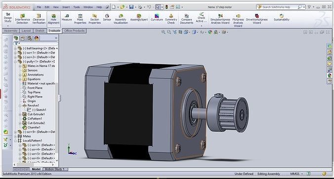 custom-stepper-motor-cad-drawing