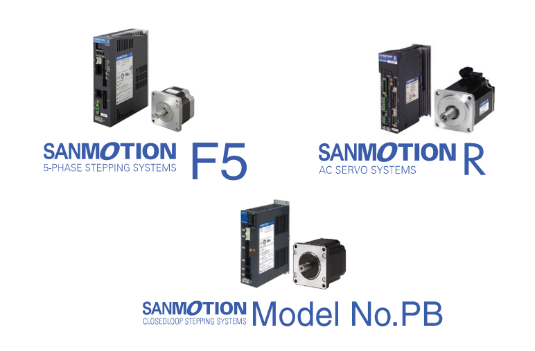SANYO DENKI SANMOTION servo and stepper motors systems lineup