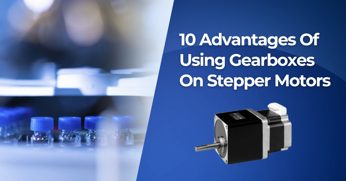 image of 10 advantages of using gearboxes with stepper motors SANYO DENKI