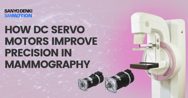 SANYO DENKISANMOTION K DC Servo Motors for Mammogram Machine