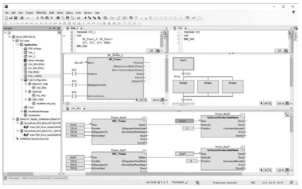 SMC100 Motion Control Programming Functions