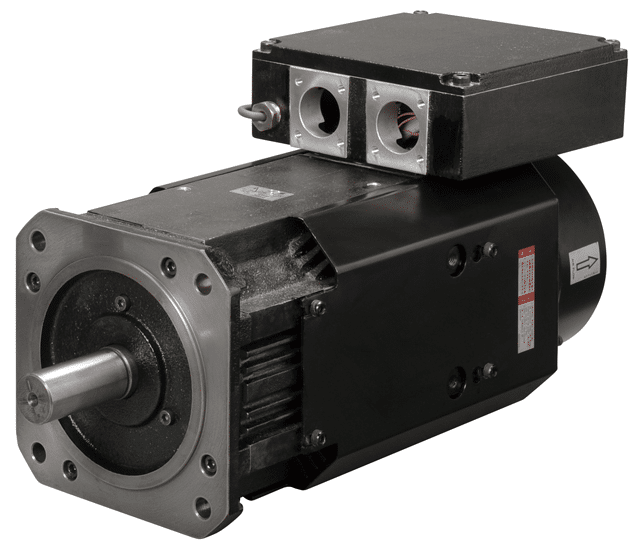 an image of SANMOTION S high speed spindle motor