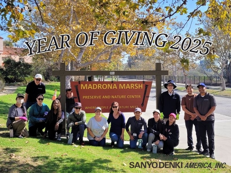 SANYO DENKI AMERICA’s Sustainability Initiatives & Charity Impact 2025